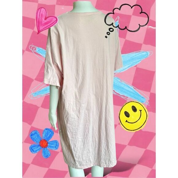 Embroidered Tropical Fish Night Shirt House Dress - Picture 4 of 7